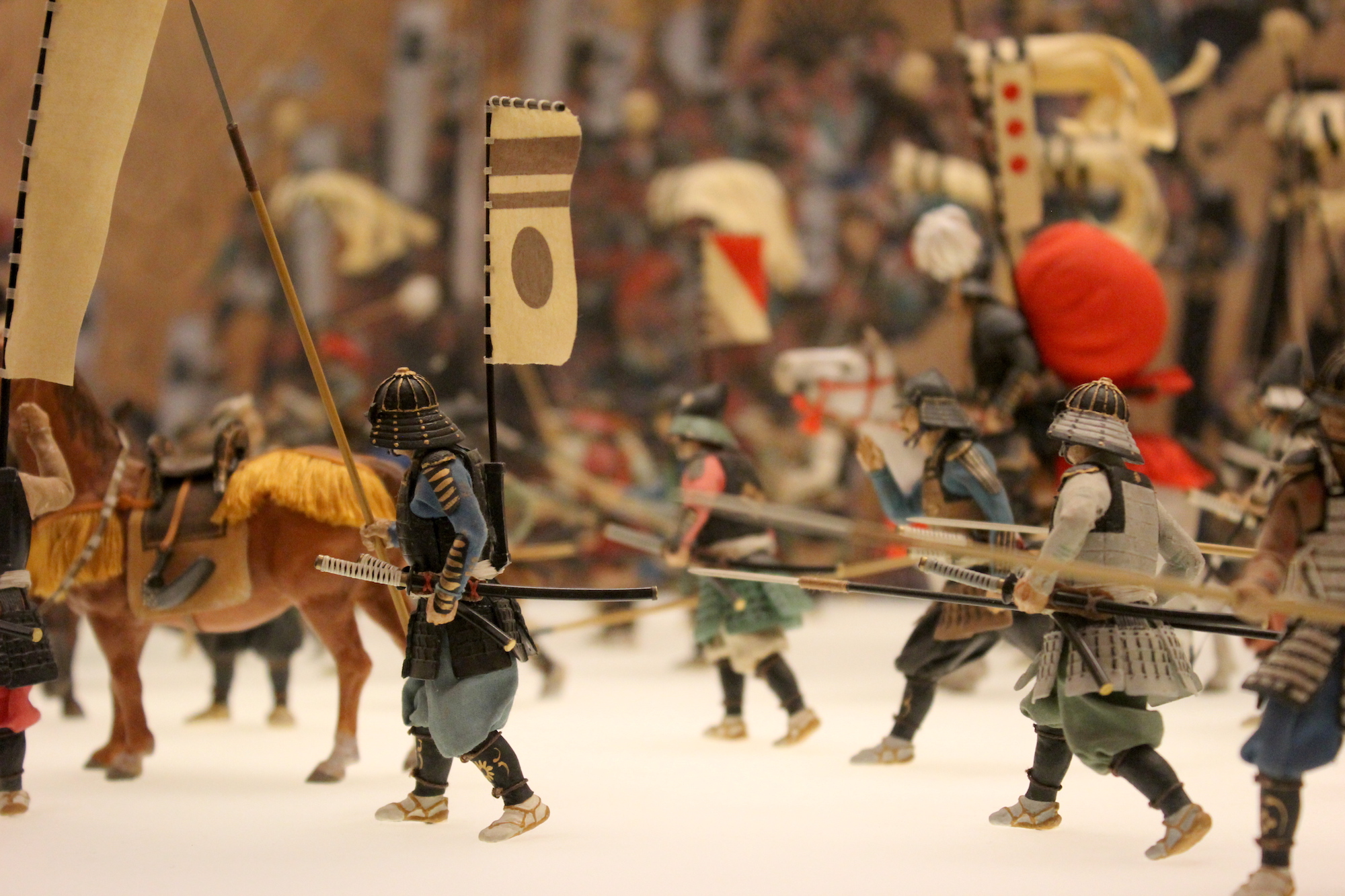 Samurai figurines